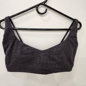 Buff Bunny Sports Bra Charcoal Gray XL